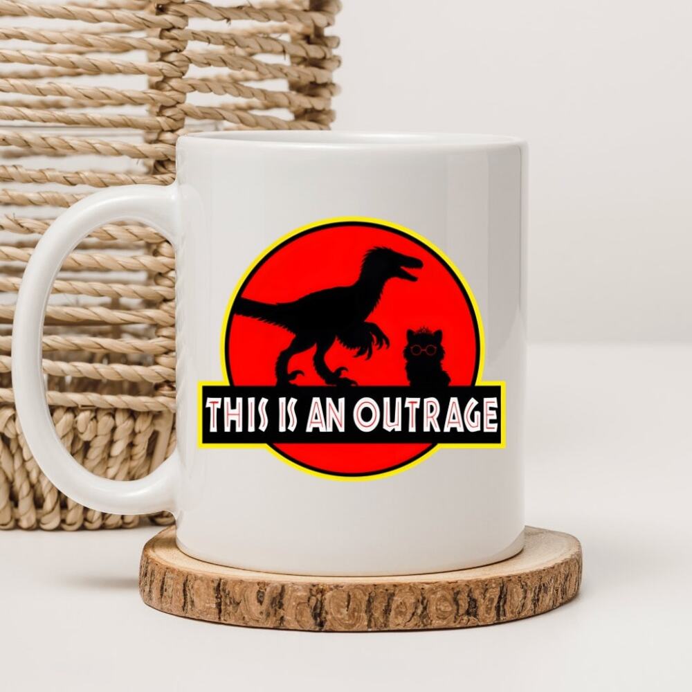 Dungeon Crawler Carl 15 oz Mug Coffee Cup Donut Cat Funny Novel Book 29